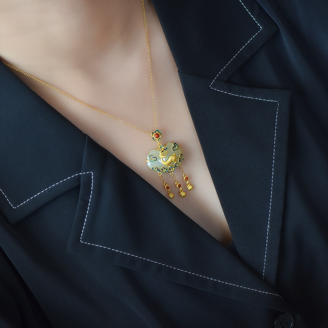 S925_Sterling_Silver_Hetian_Jade_Ruyi_Lock_Ruyi_Pendant_5