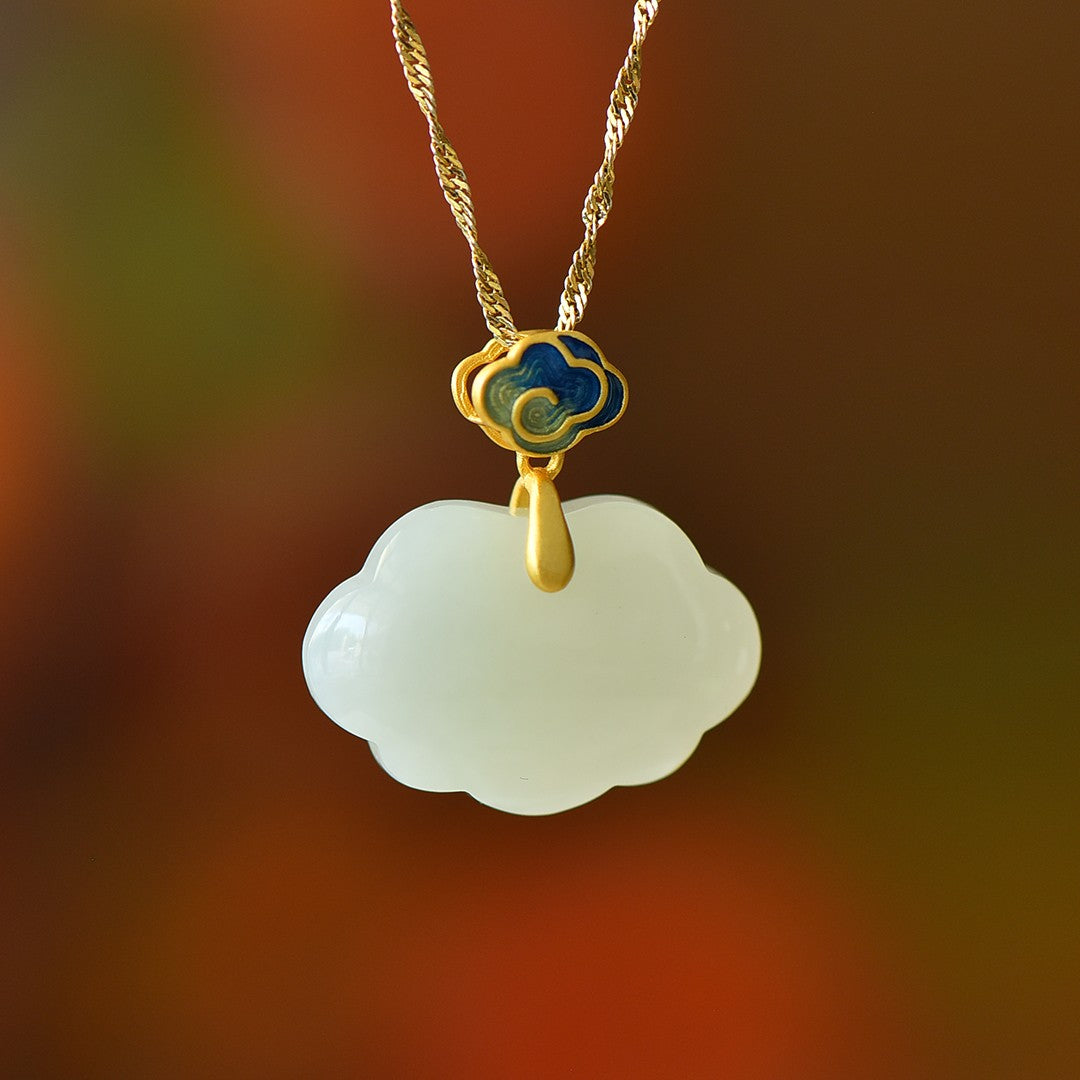 S925_Sterling_Silver_Hetian_Jade_Ruyi_Lock_Ruyi_Pendant_Auspicious_Cloud