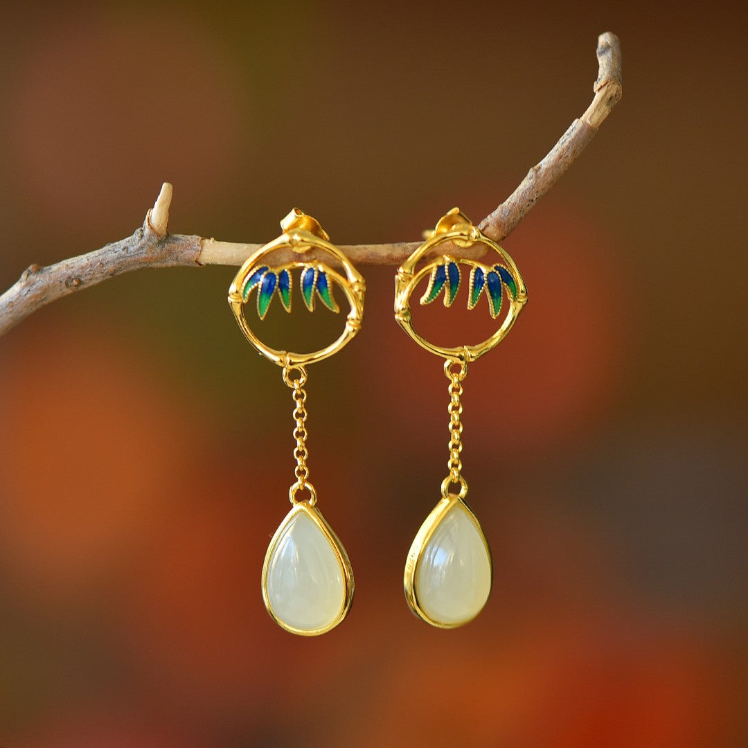 925_Silver_Nephrite_Earrings_Simple_182