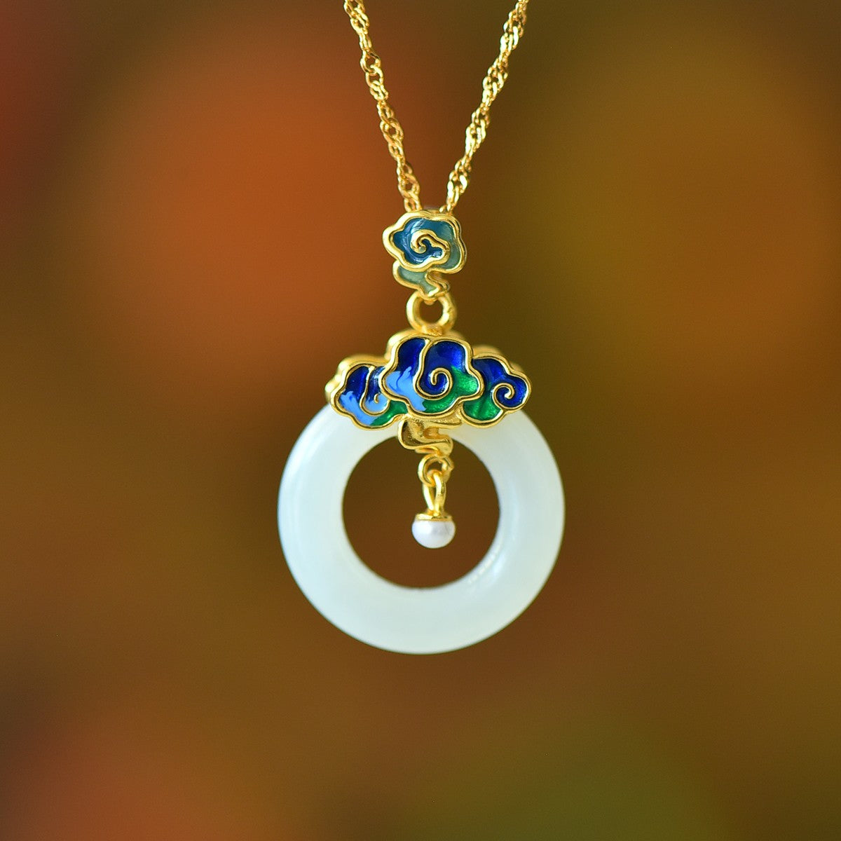 S925_Sterling_Silver_Hetian_Jade_Pendant_Auspicious_Cloud