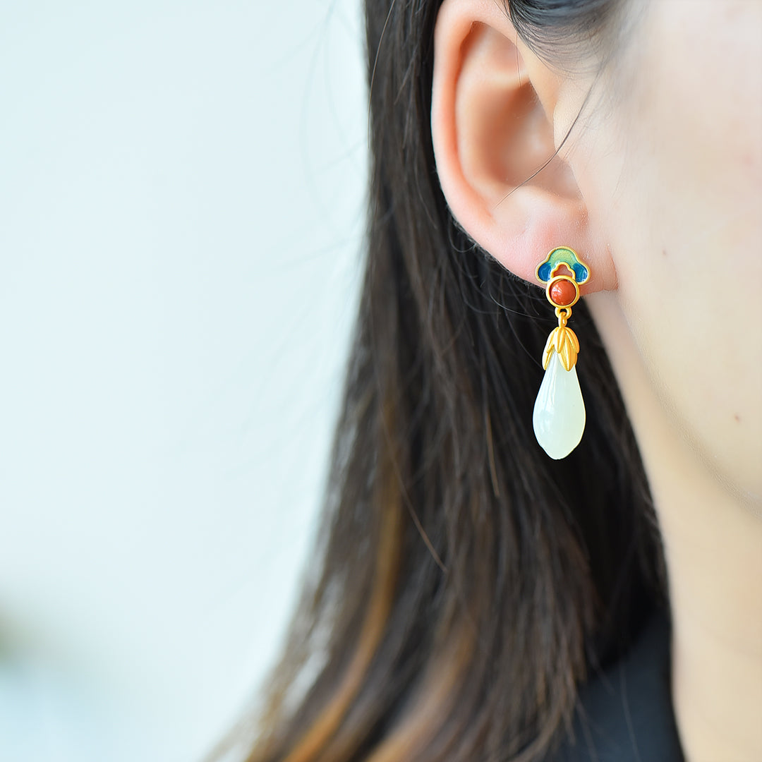 925_Silver_Nephrite_Earrings_Fine_Texture_185