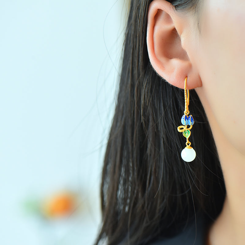 925_Silver_Inlaid_Nephrite_Earrings