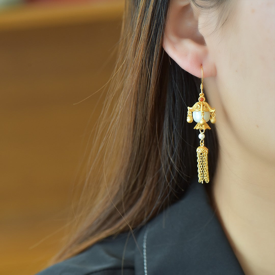 925_Silver_Nephrite_Earrings_Simple_Elegant_144