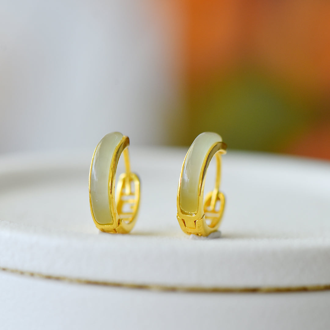 925_Silver_Earrings_Simple_Elegant_With_Certificate