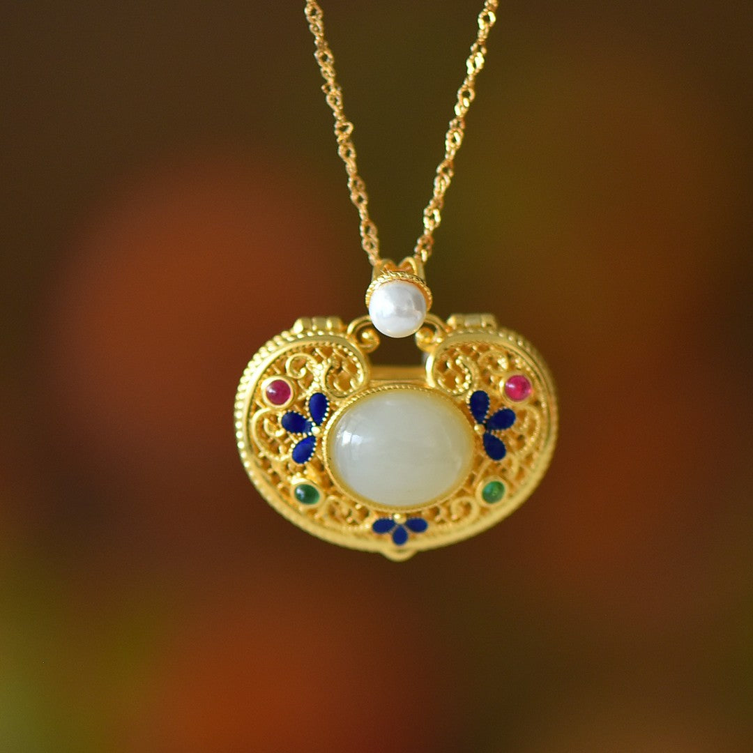 S925_Sterling_Silver_Hetian_Jade_Ruyi_Lock_Ruyi_Pendant_34