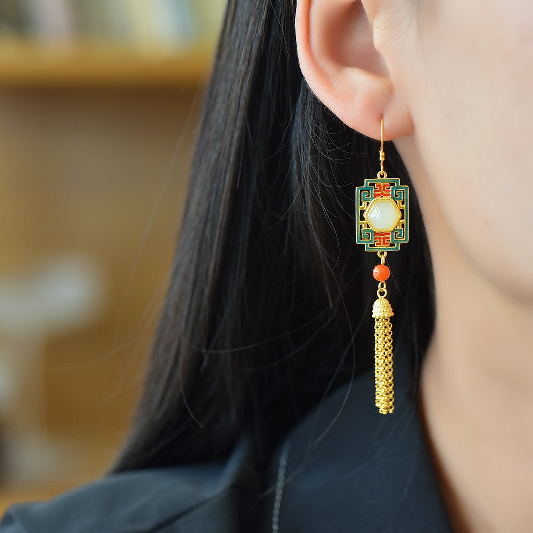 925_Silver_Nephrite_Earrings_Elegant_201
