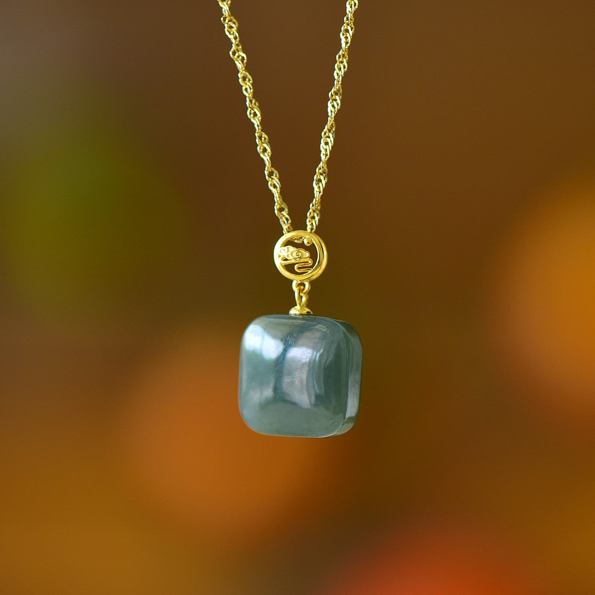 S925_Sterling_Silver_Hetian_Jade_Qingshui_Jade_Pendant_1