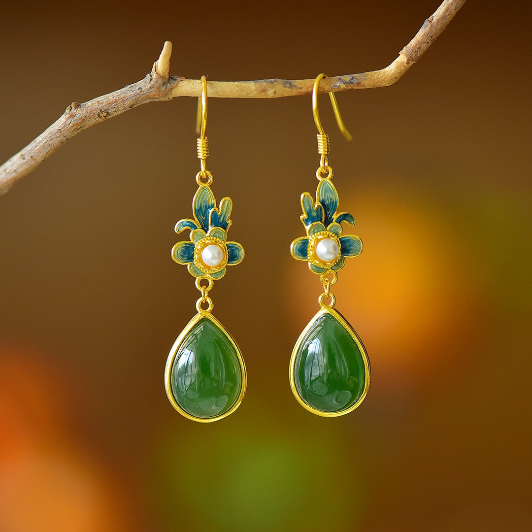 925_Silver_Nephrite_Green_Jade_Earrings_70