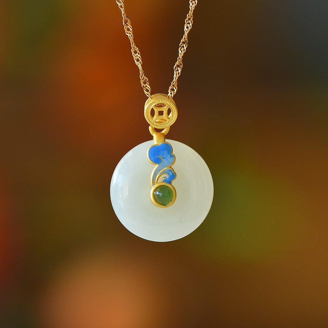 S925_Sterling_Silver_Hetian_Jade_Pendant_Ping_An_Kou_Auspicious_Cloud_1