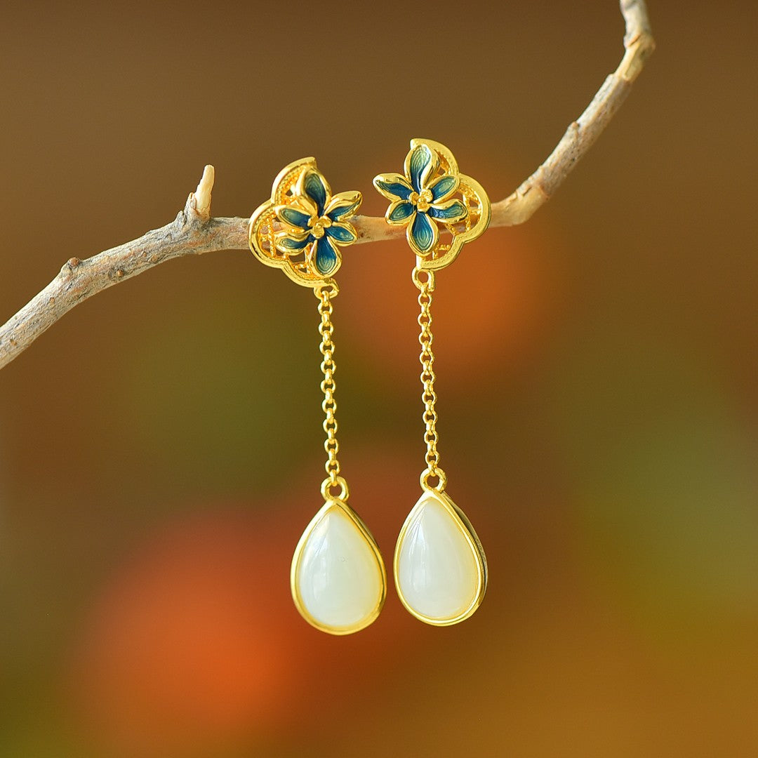 925_Silver_Nephrite_Earrings_Simple_Elegant_101