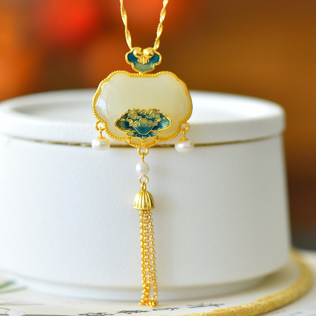 S925_Sterling_Silver_Hetian_Jade_Ruyi_Lock_Ruyi_Pendant_35