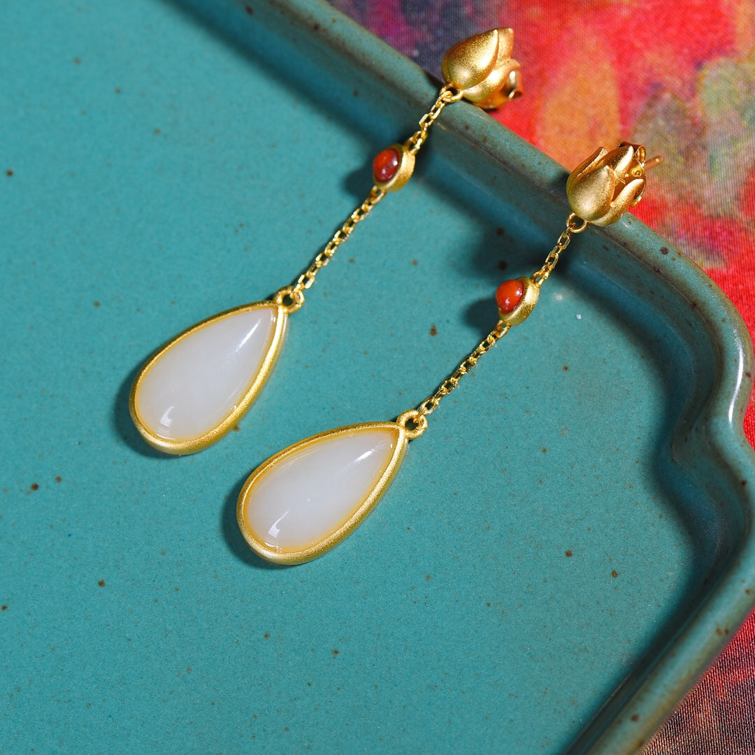 925_Silver_Inlaid_Nephrite_Nephrite_Earrings