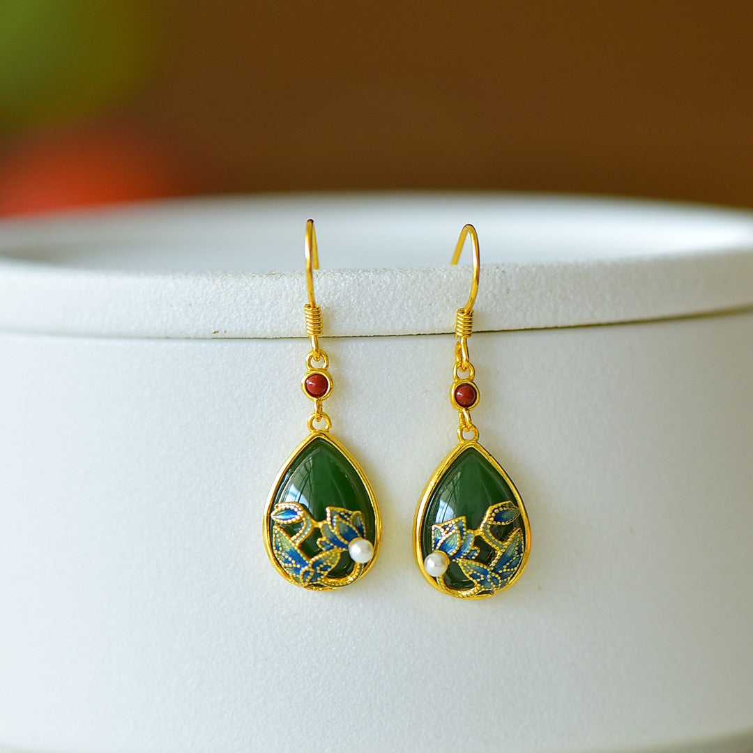 925_Silver_Nephrite_Green_Jade_Earrings_123