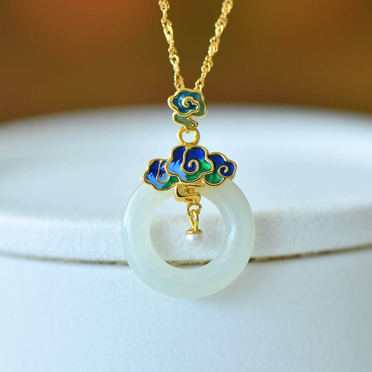 S925_Sterling_Silver_Hetian_Jade_Pendant_Auspicious_Cloud