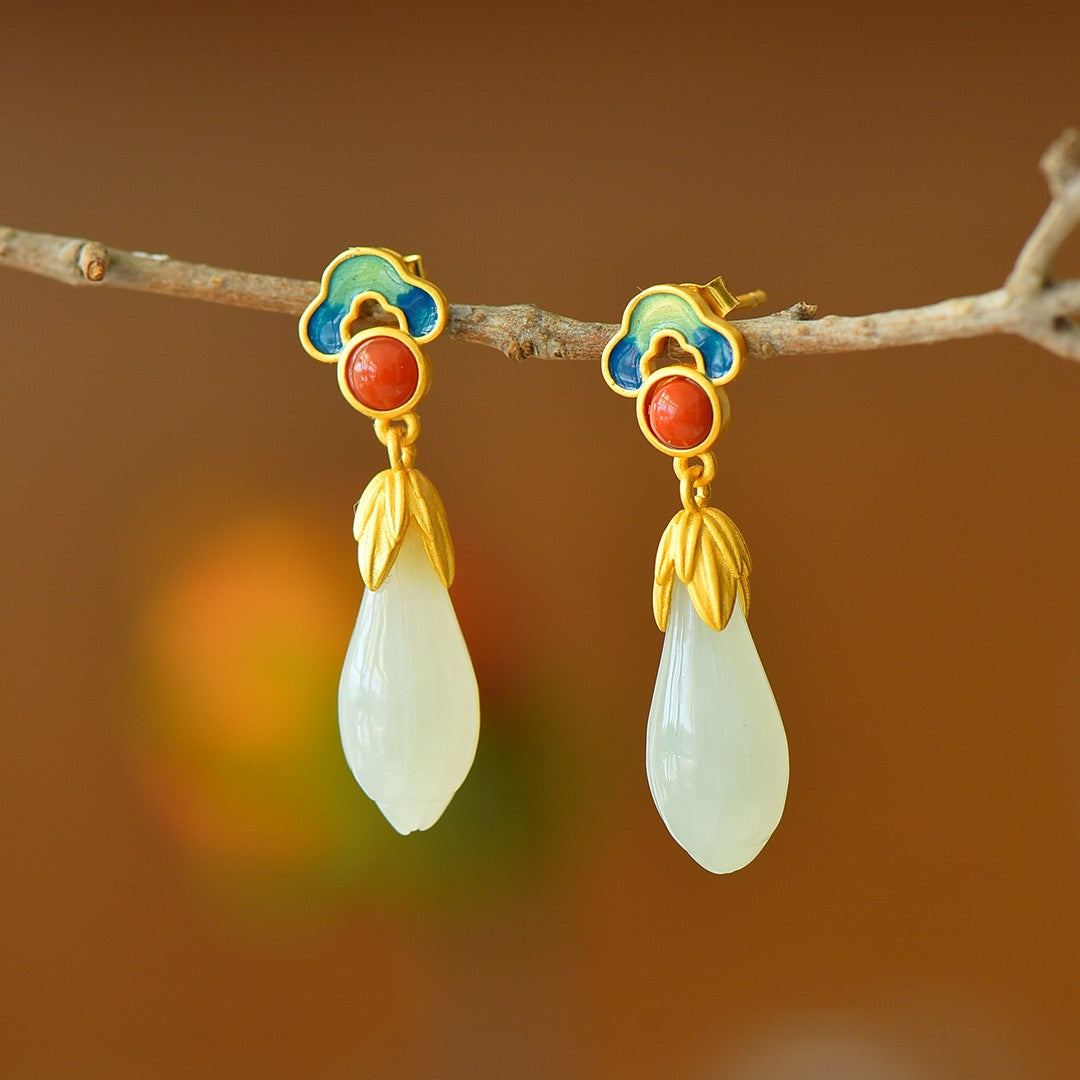 925_Silver_Nephrite_Earrings_Fine_Texture_185