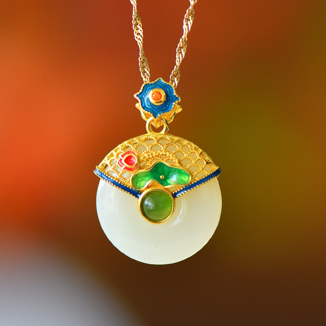 S925_Sterling_Silver_Hetian_Jade_Pendant_Ping_An_Kou_4