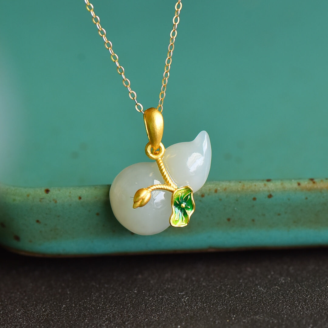 S925_Sterling_Silver_Hetian_Jade_Pendant_Gourd_4