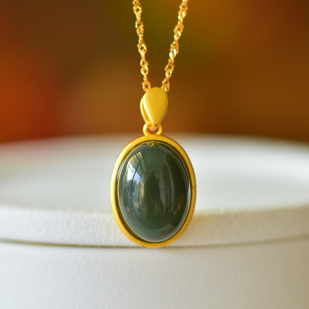 S925_Sterling_Silver_Hetian_Jade_Qingshui_Jade_Pendant_5