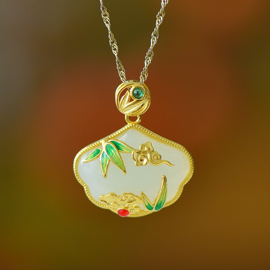 S925_Sterling_Silver_Hetian_Jade_Pendant_Auspicious_Cloud_5