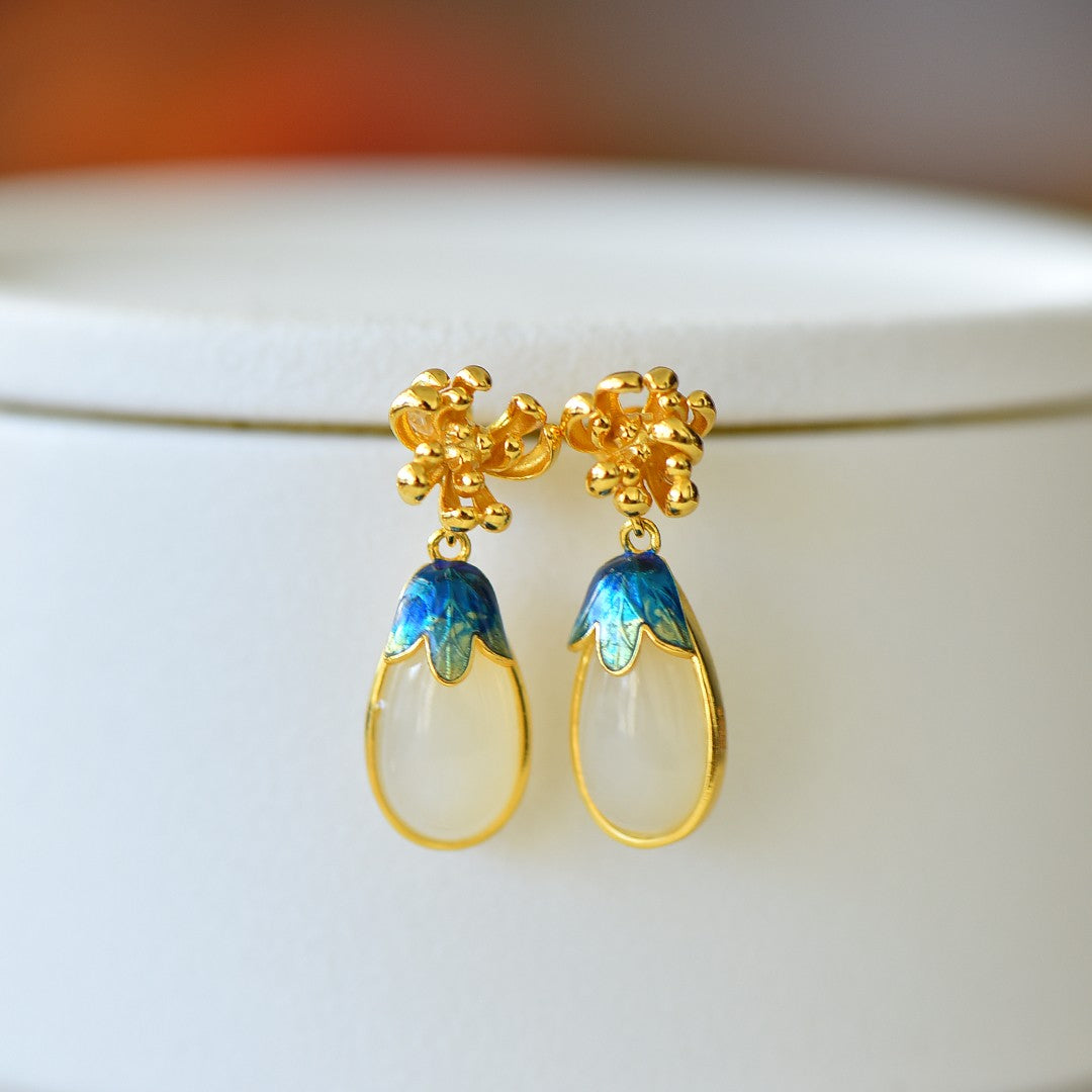 925_Silver_Nephrite_Earrings_Simple_Elegant_81