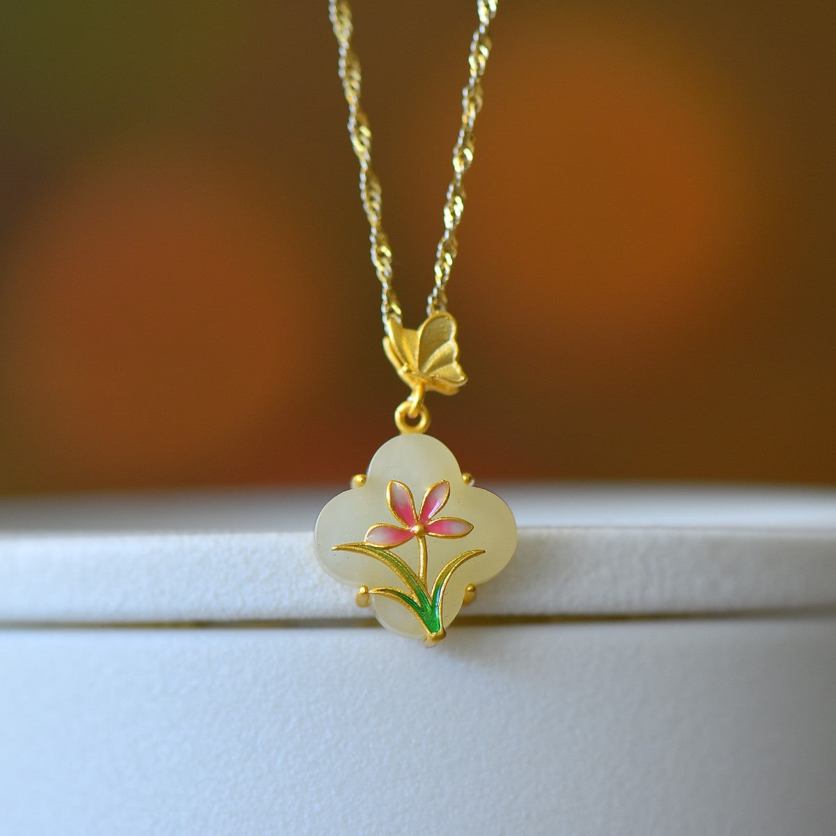 S925_Sterling_Silver_Hetian_Jade_Pendant_Clover_2
