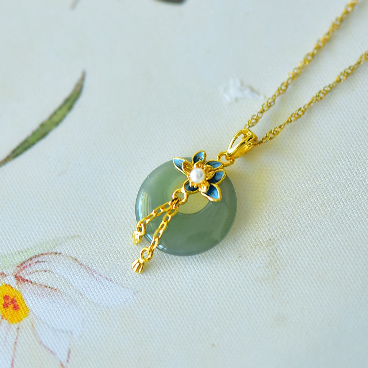 S925_Sterling_Silver_Hetian_Jade_Pendant_Lotus_7