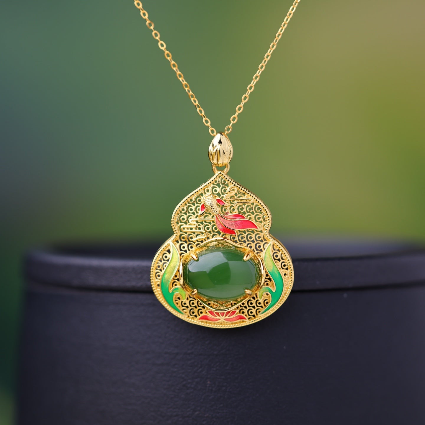 S925_Sterling_Silver_Hetian_Jade_Pendant_Gourd_12