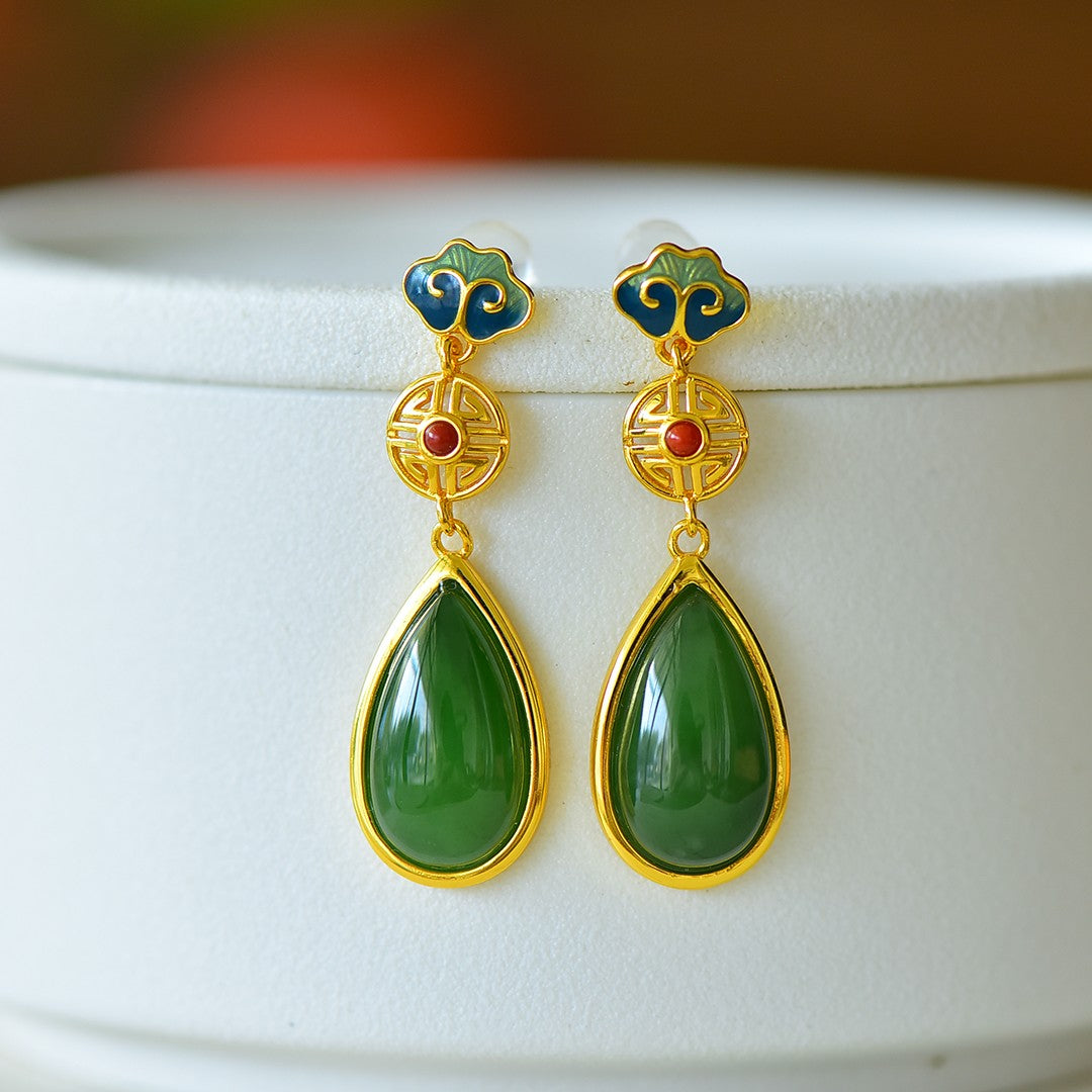 925_Silver_Nephrite_Green_Jade_Earrings_128