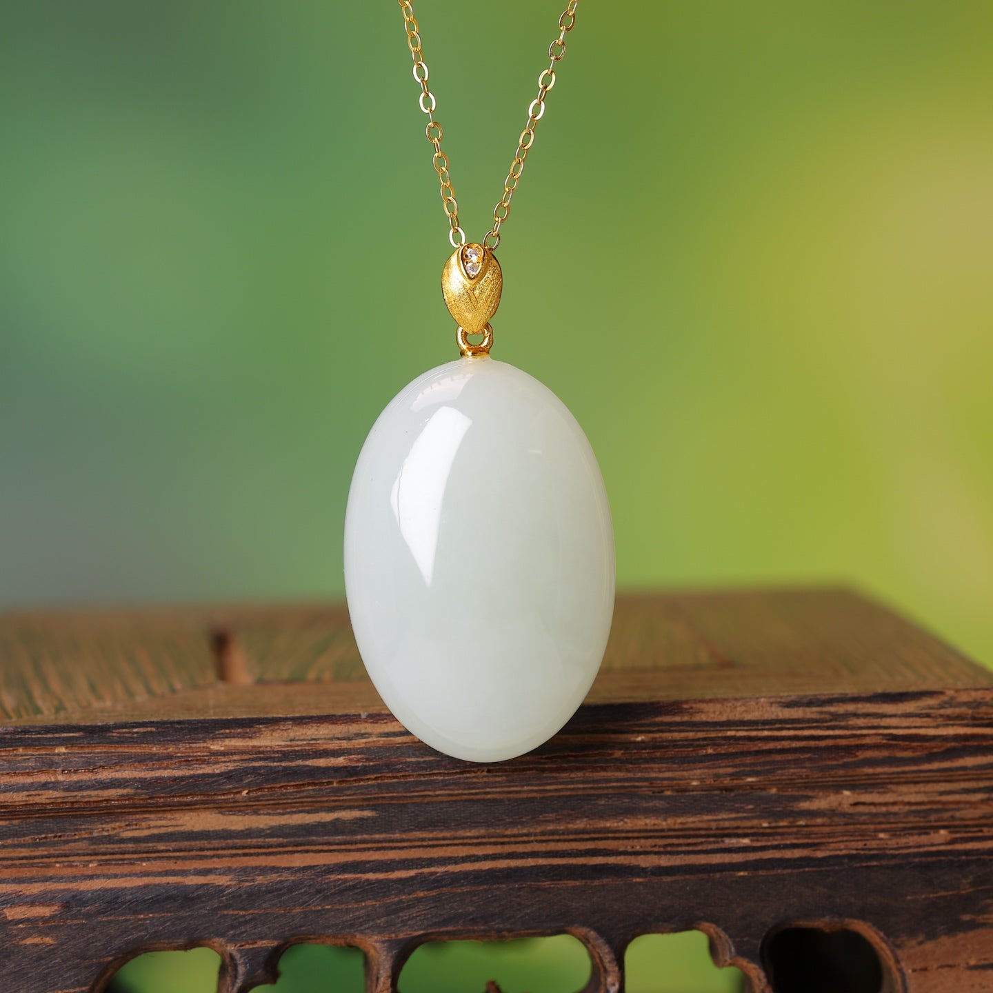 S925_Sterling_Silver_Hetian_Jade_Qinghai_Material_Pendant