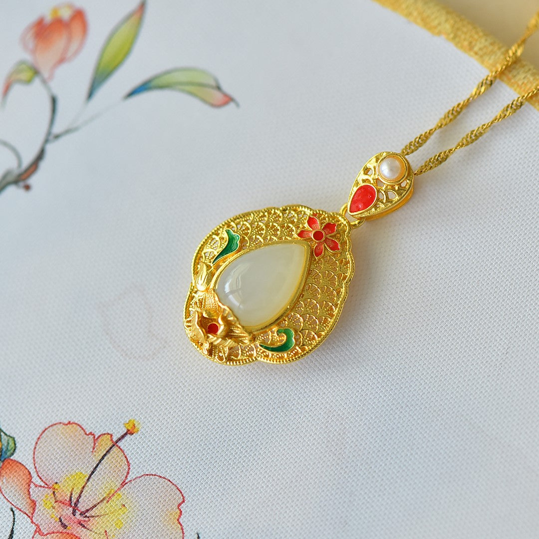 S925_Sterling_Silver_Hetian_Jade_Ruyi_Pendant_2