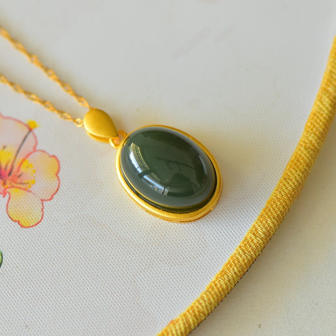 S925_Sterling_Silver_Hetian_Jade_Qingshui_Jade_Pendant_5