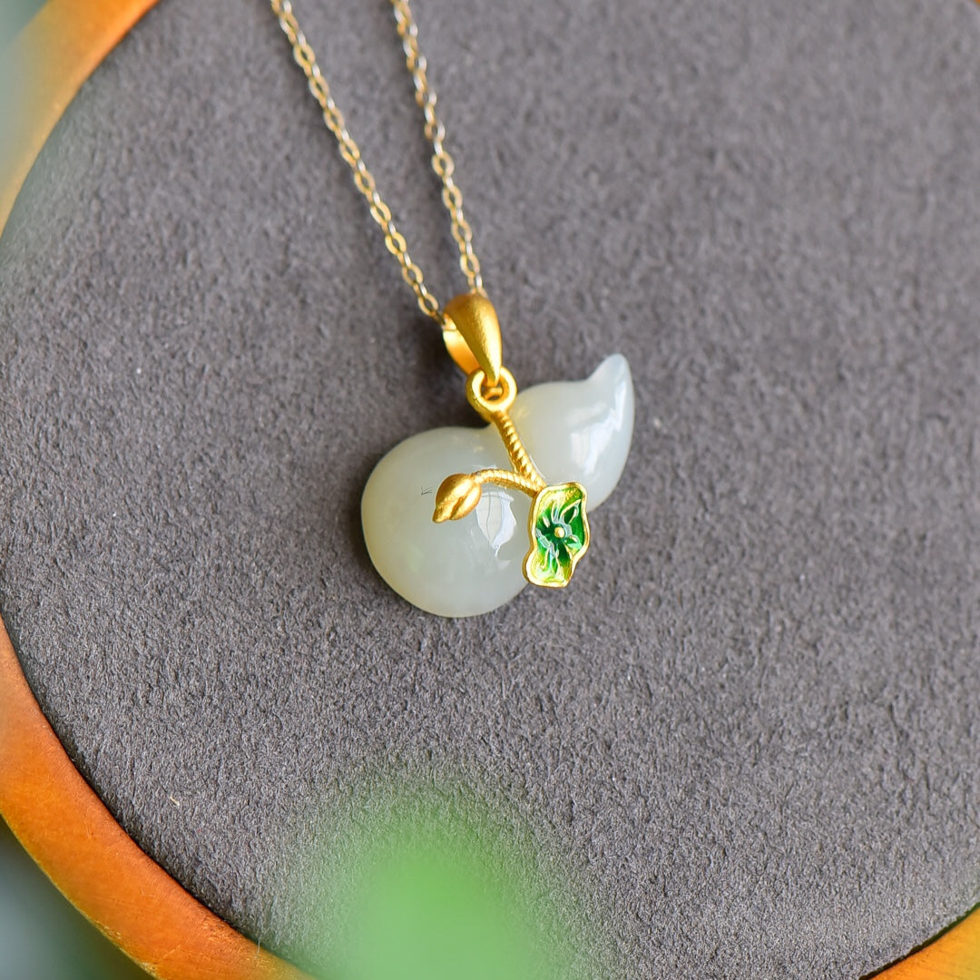 S925_Sterling_Silver_Hetian_Jade_Pendant_Gourd_4
