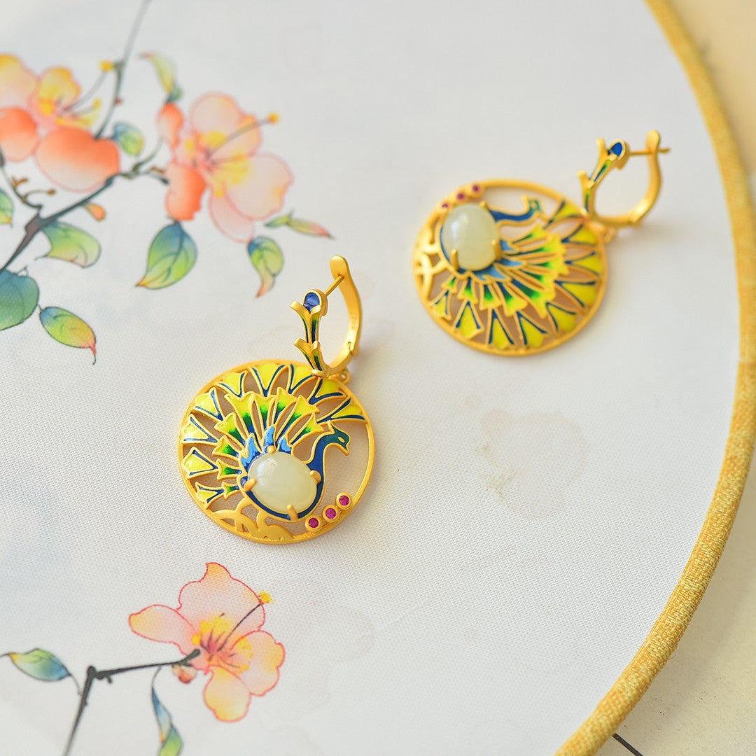 925_Silver_S_Nephrite_Earrings_Exquisite