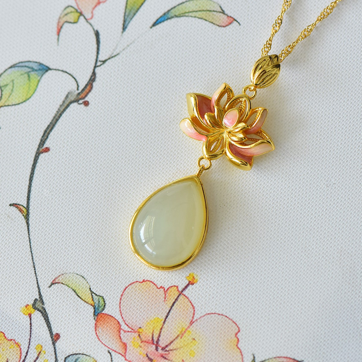 S925_Sterling_Silver_Hetian_Jade_Pendant_Lotus_8