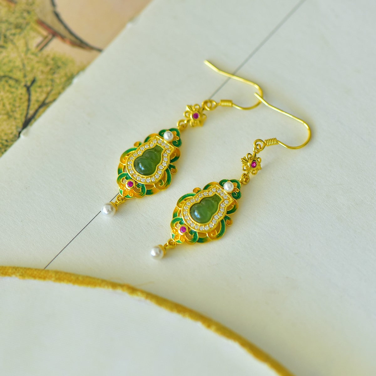 925_Silver_Nephrite_Green_Jade_Earrings_226