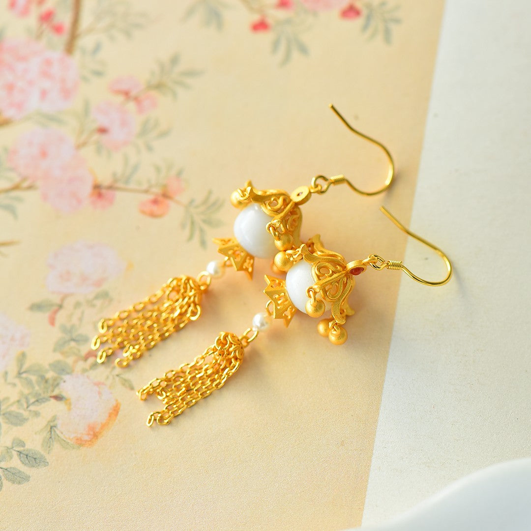 925_Silver_Nephrite_Earrings_Simple_Elegant_144
