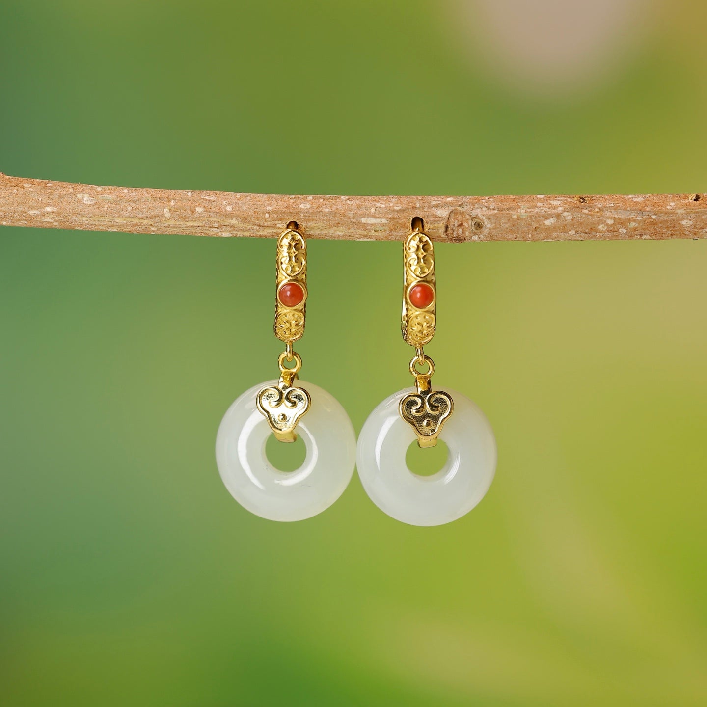 925_Silver_Nephrite_Earrings_Fine_Texture_173