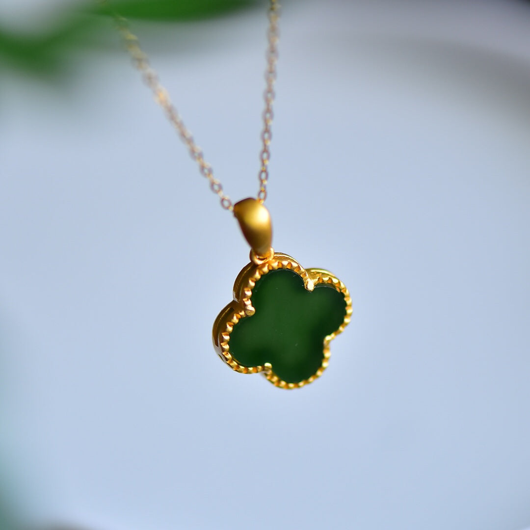 S925_Sterling_Silver_Hetian_Jasper_Pendant_Clover_3