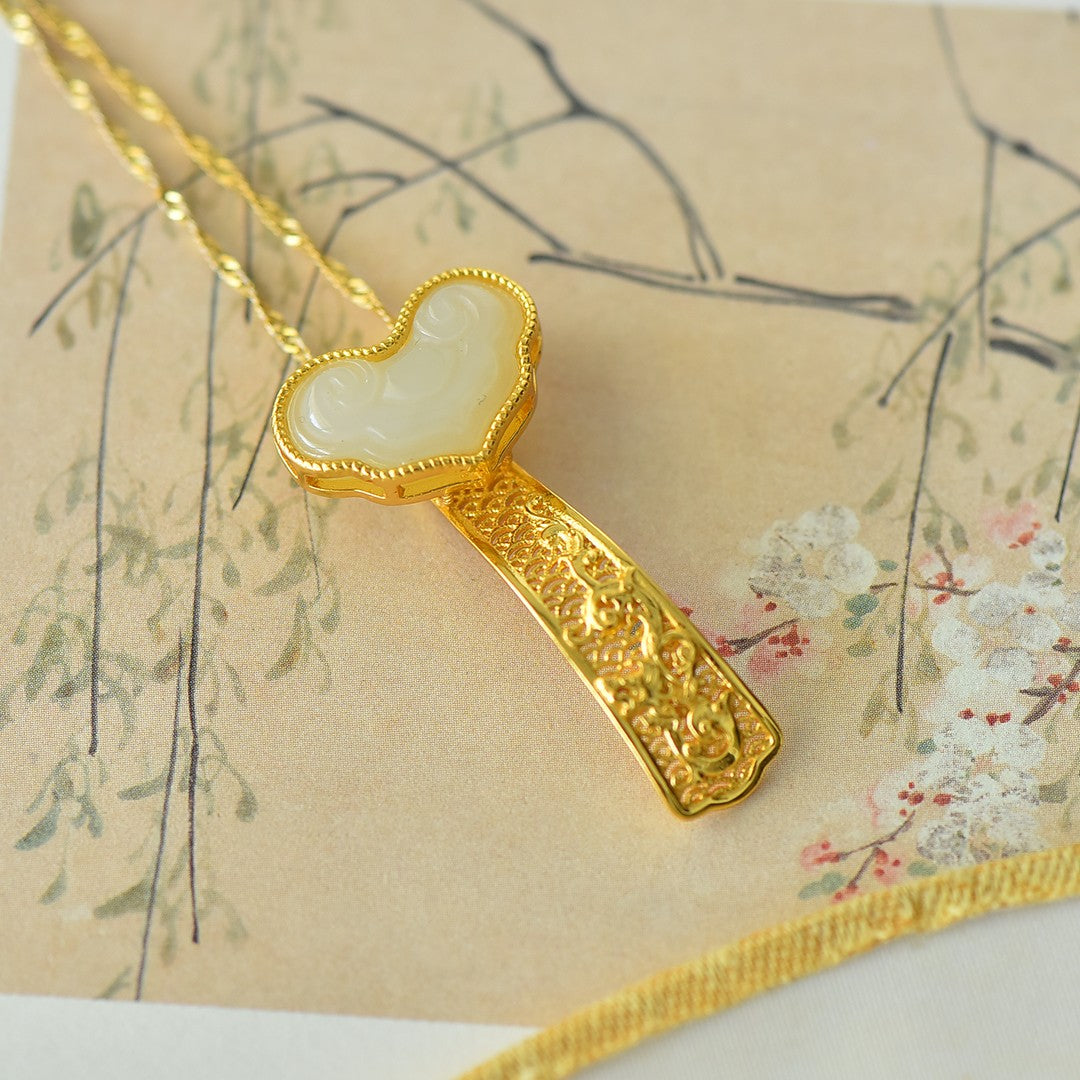 S925_Sterling_Silver_Hetian_Jade_Ruyi_Pendant_12