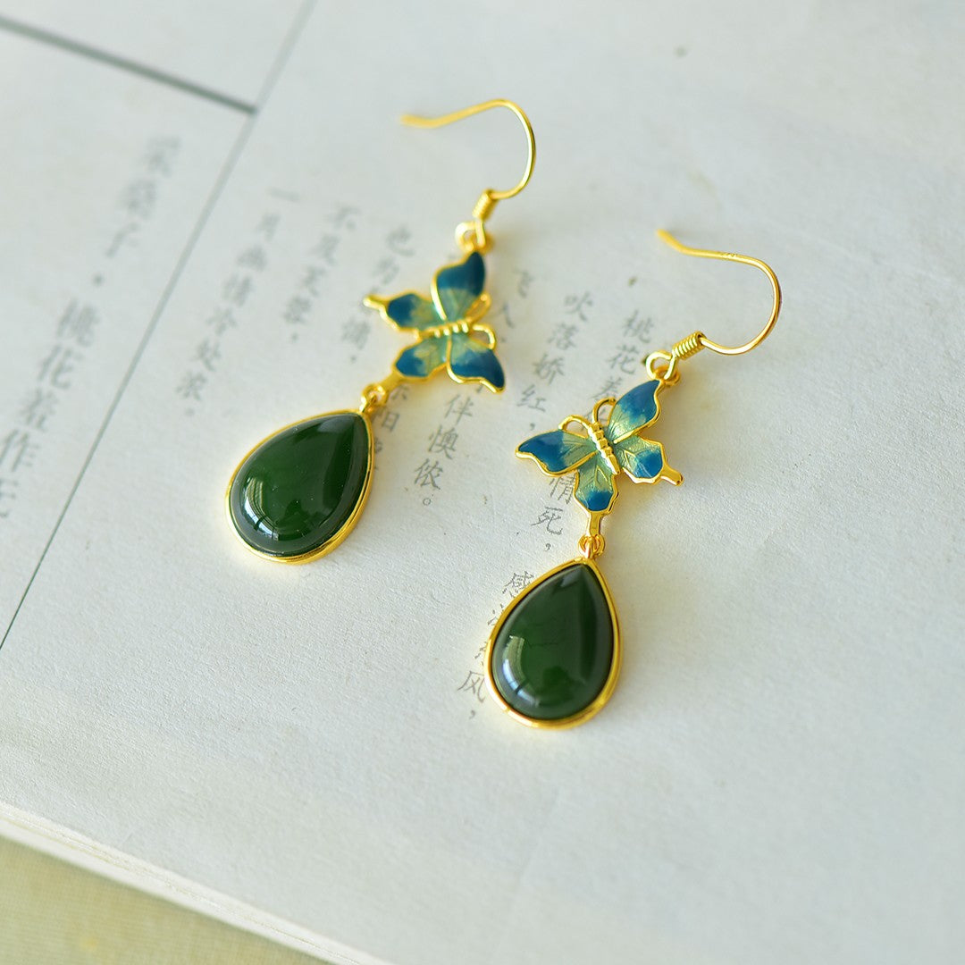 925_Silver_Nephrite_Green_Jade_Earrings_127