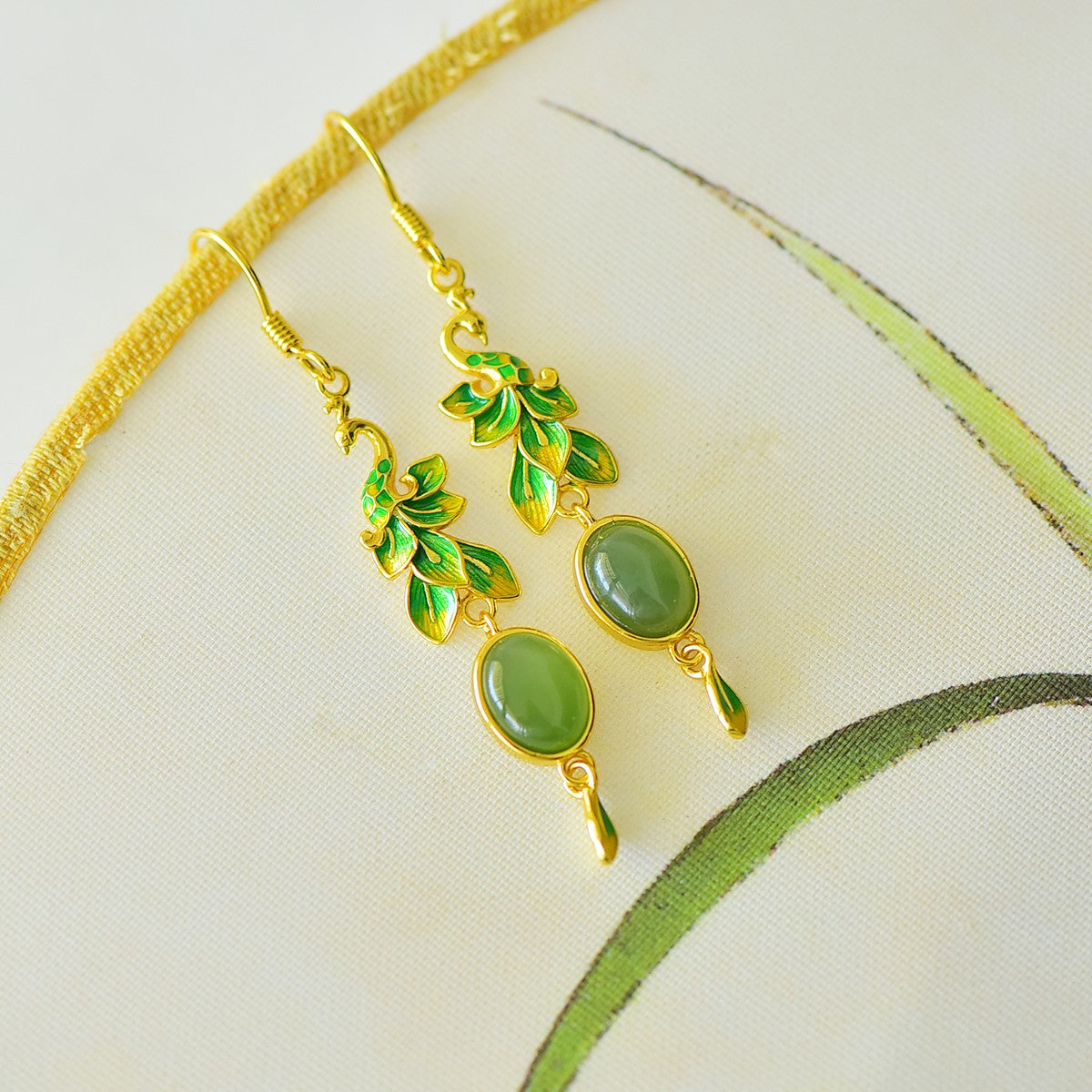 925_Silver_Nephrite_Green_Jade_Earrings_58