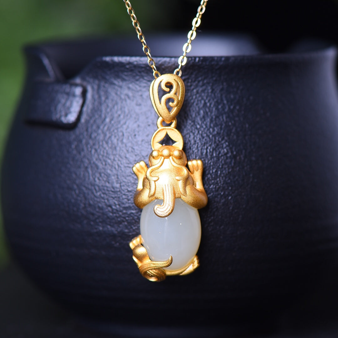 S925_Sterling_Silver_Hetian_Jade_Pendant_Pixiu_1