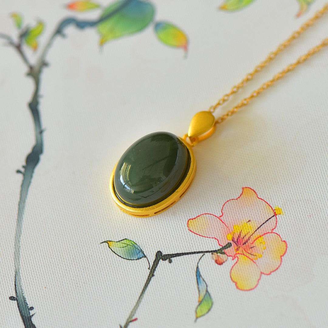 S925_Sterling_Silver_Hetian_Jade_Qingshui_Jade_Pendant_5