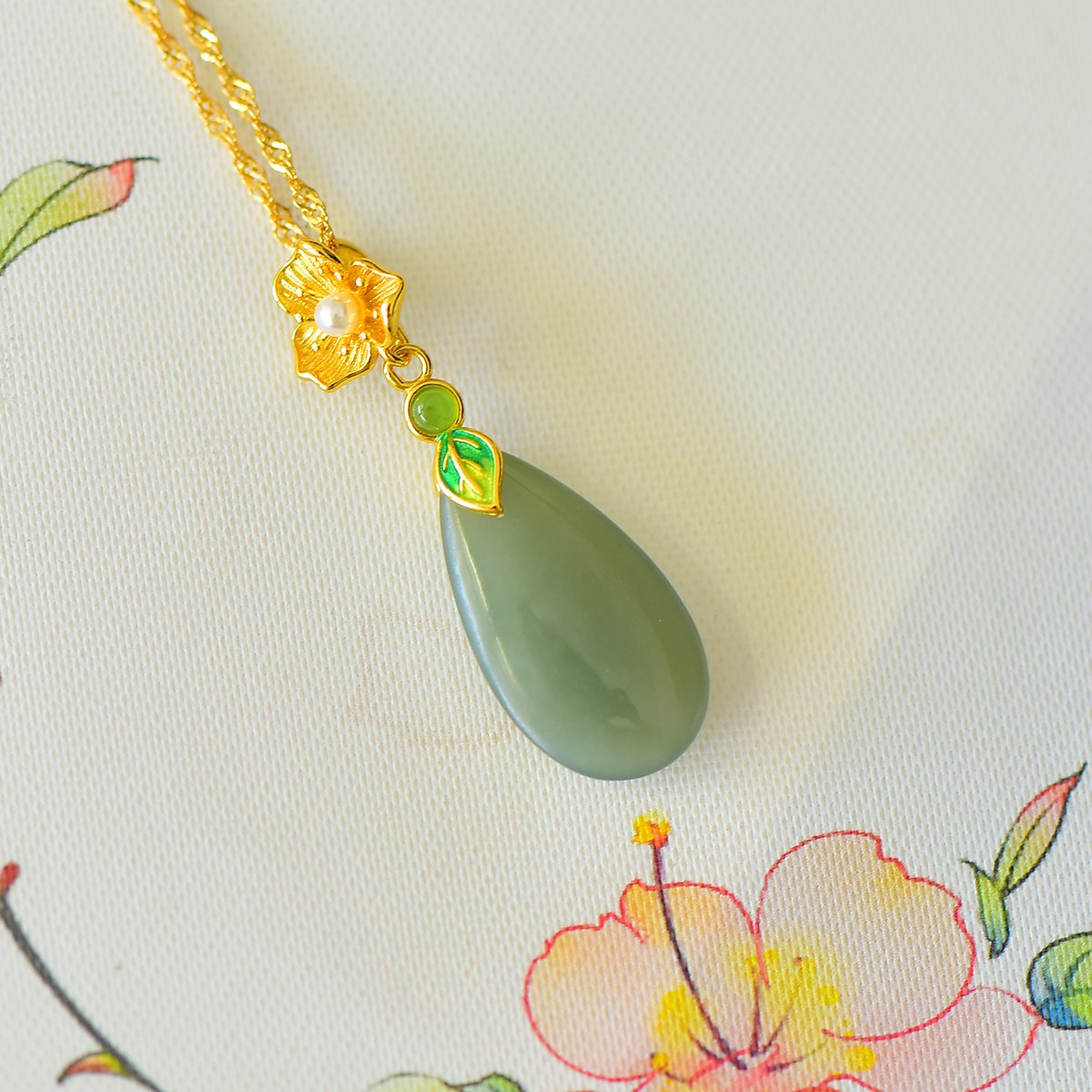 S925_Sterling_Silver_Hetian_Jade_Qingshui_Jade_Pendant_14