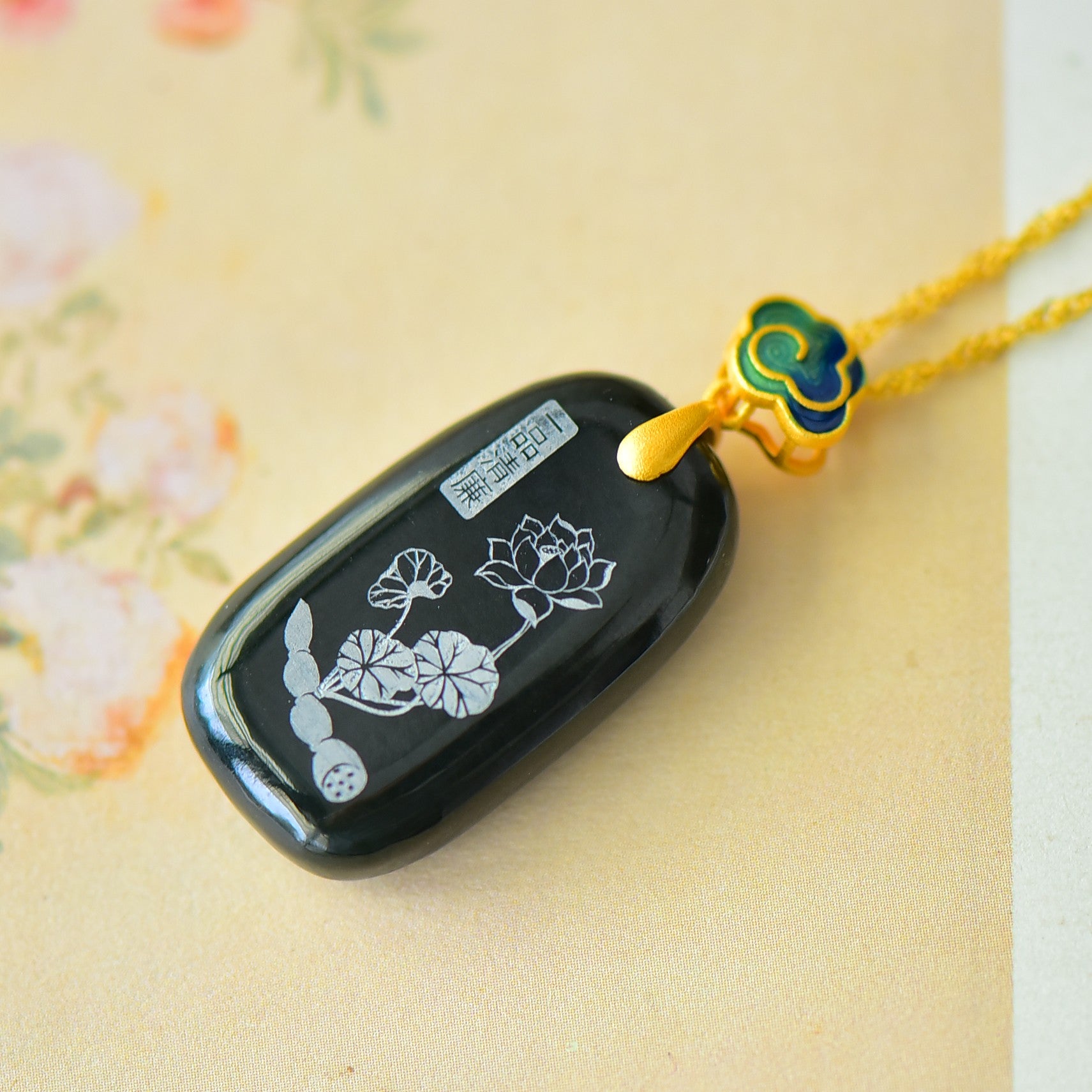 S925_Sterling_Silver_Pendant_Lotus