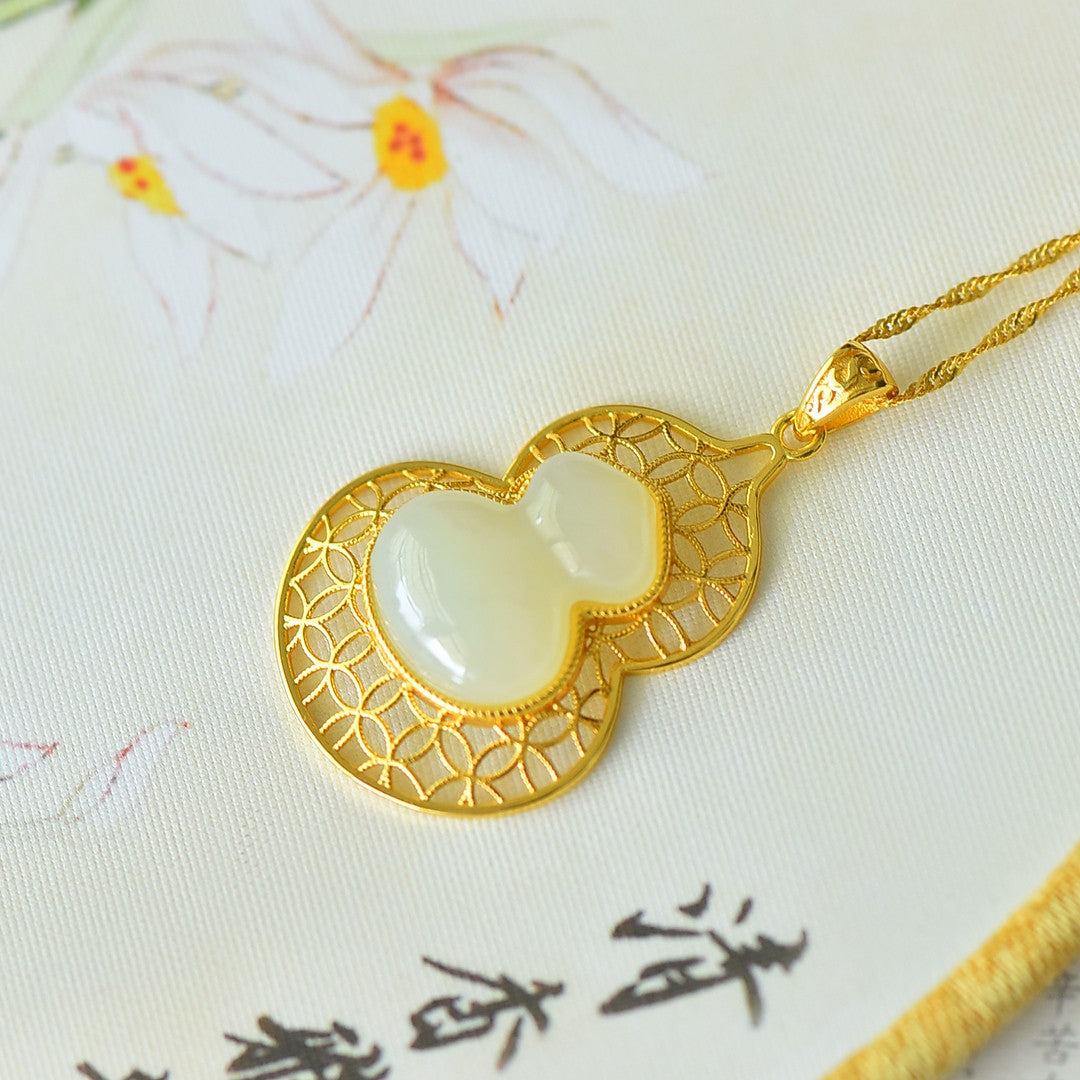 S925_Sterling_Silver_Hetian_Jade_Pendant_Gourd_2