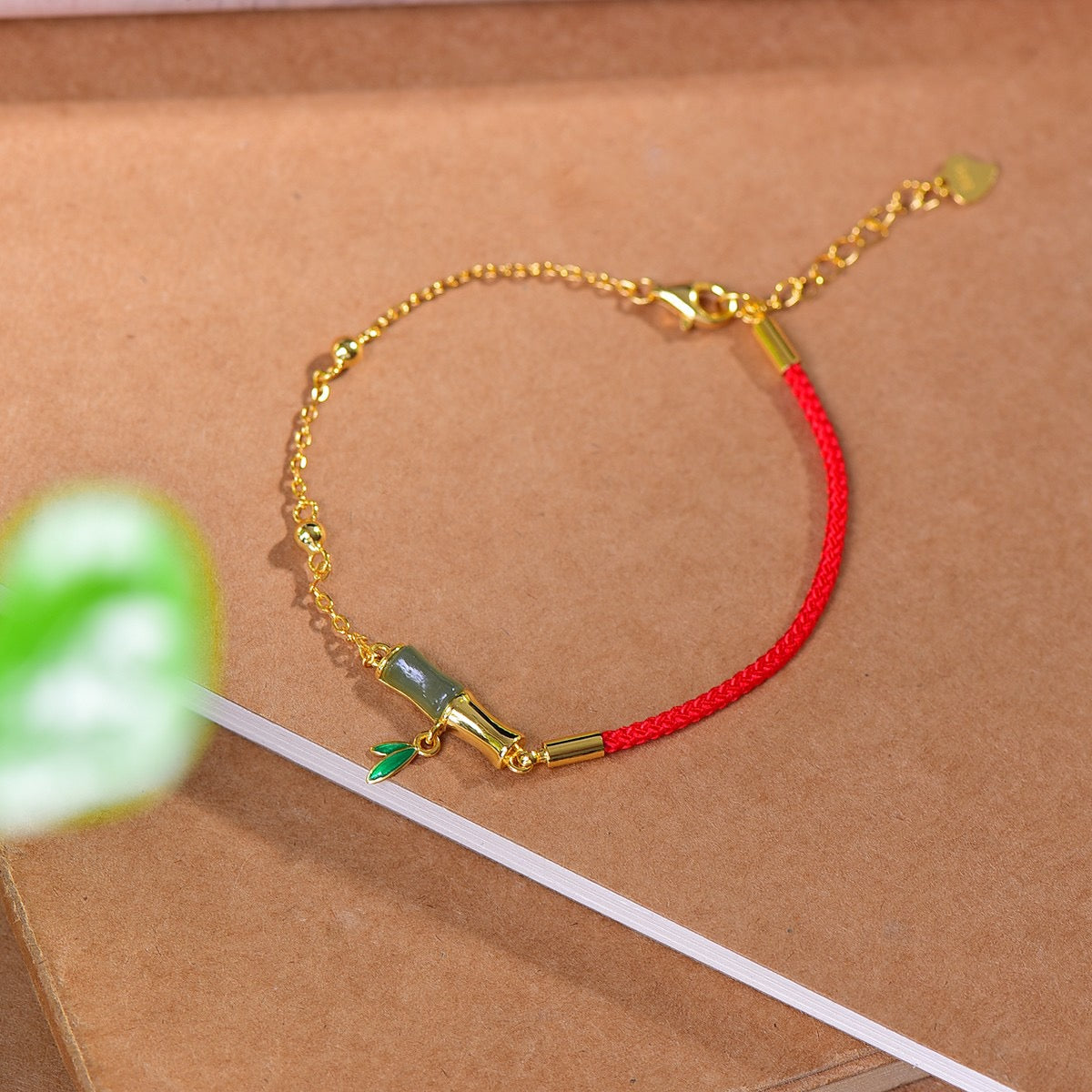 S925 Sterling Silver Nephrite Jade Bangle - Bamboo Joint Fine Texture