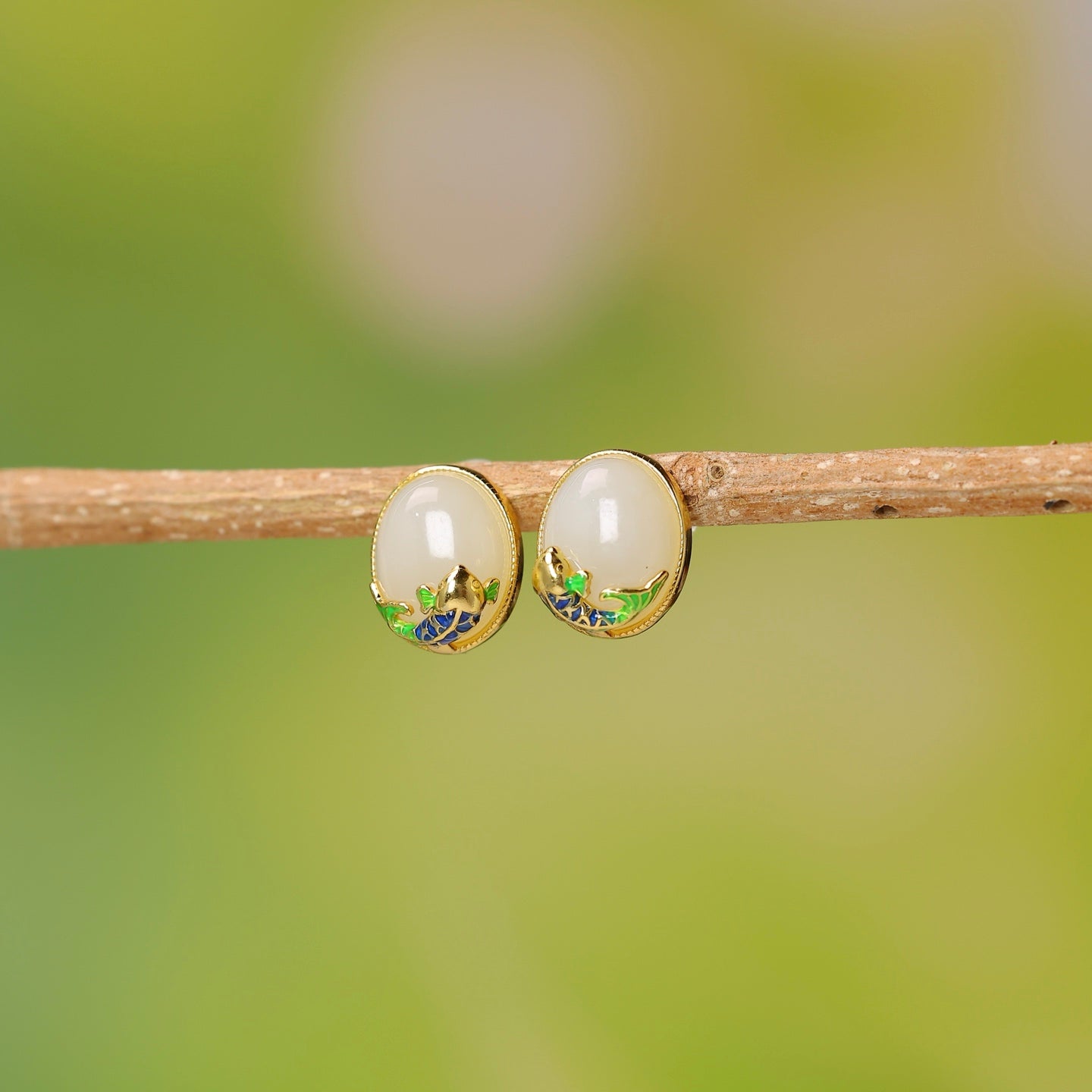 925_Silver_Nephrite_Earrings_Fine_Texture_177