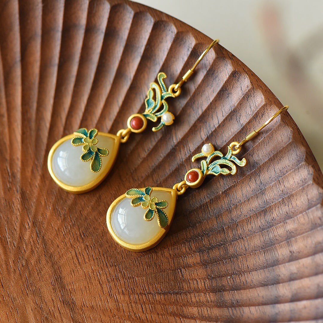 925_Silver_Yt_Earrings_Fine_Texture_Exquisite