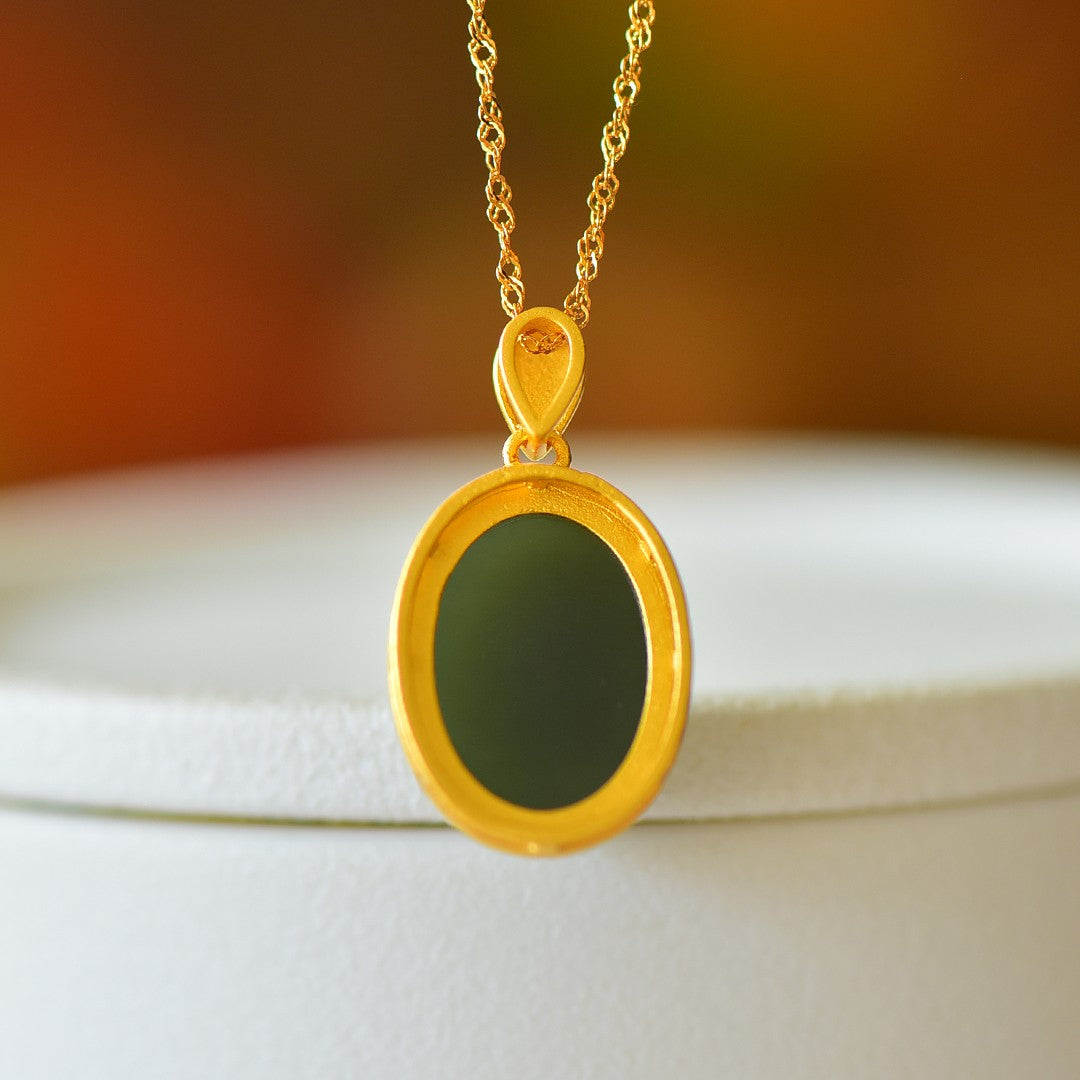 S925_Sterling_Silver_Hetian_Jade_Qingshui_Jade_Pendant_5